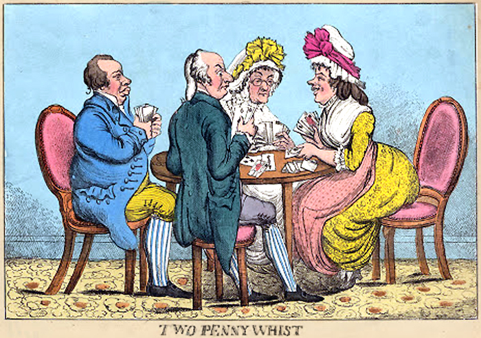 Two-Penny Whist James Gillray